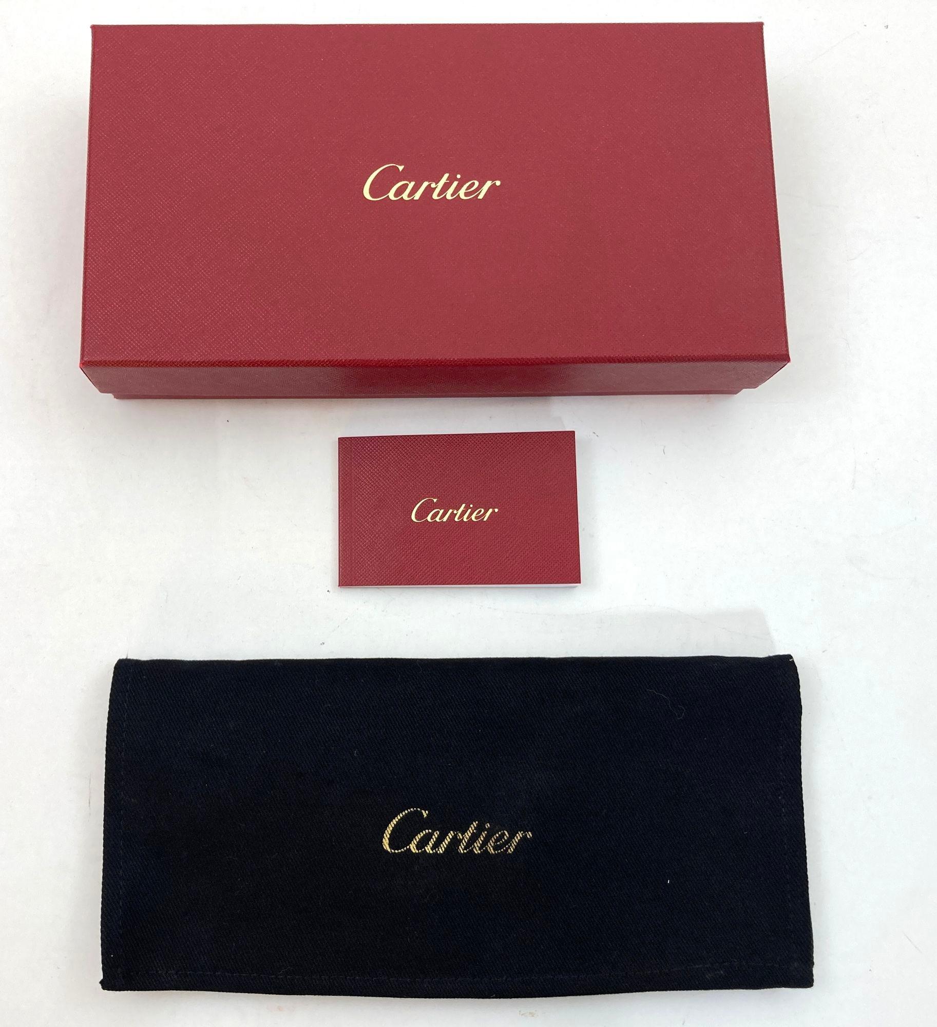 20th Century Cartier Paris Burgundy Calfskin Leather Luggage Tag For Sale
