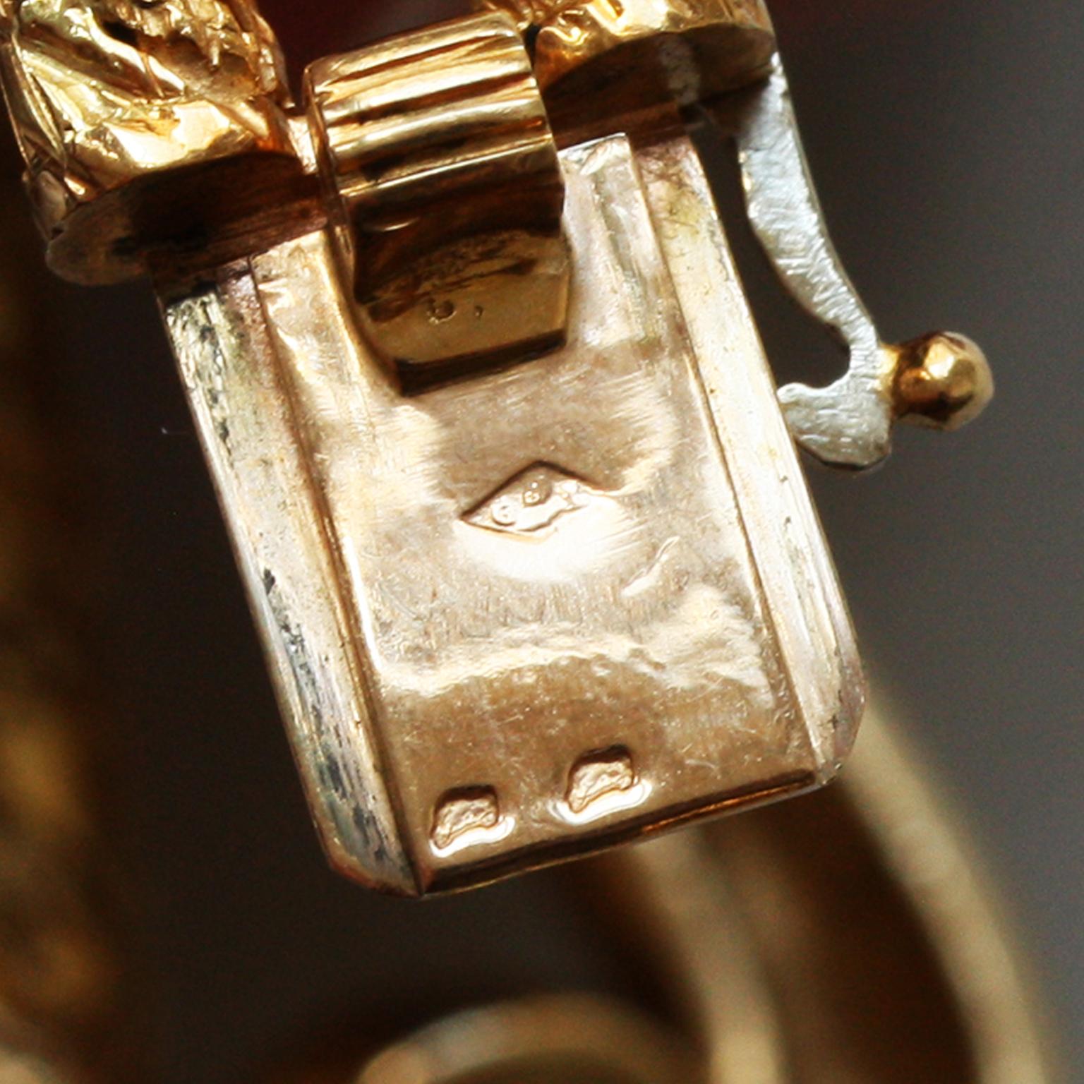 Cartier Paris by Georges Lenfant Gold Knot Bracelet and Ring 5