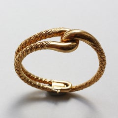 Cartier Paris by Georges Lenfant Gold Knot Bracelet and Ring
