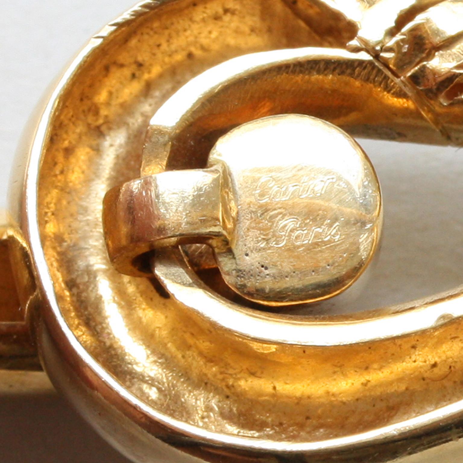 Cartier Paris by Georges Lenfant Gold Knot Bracelet and Ring 2