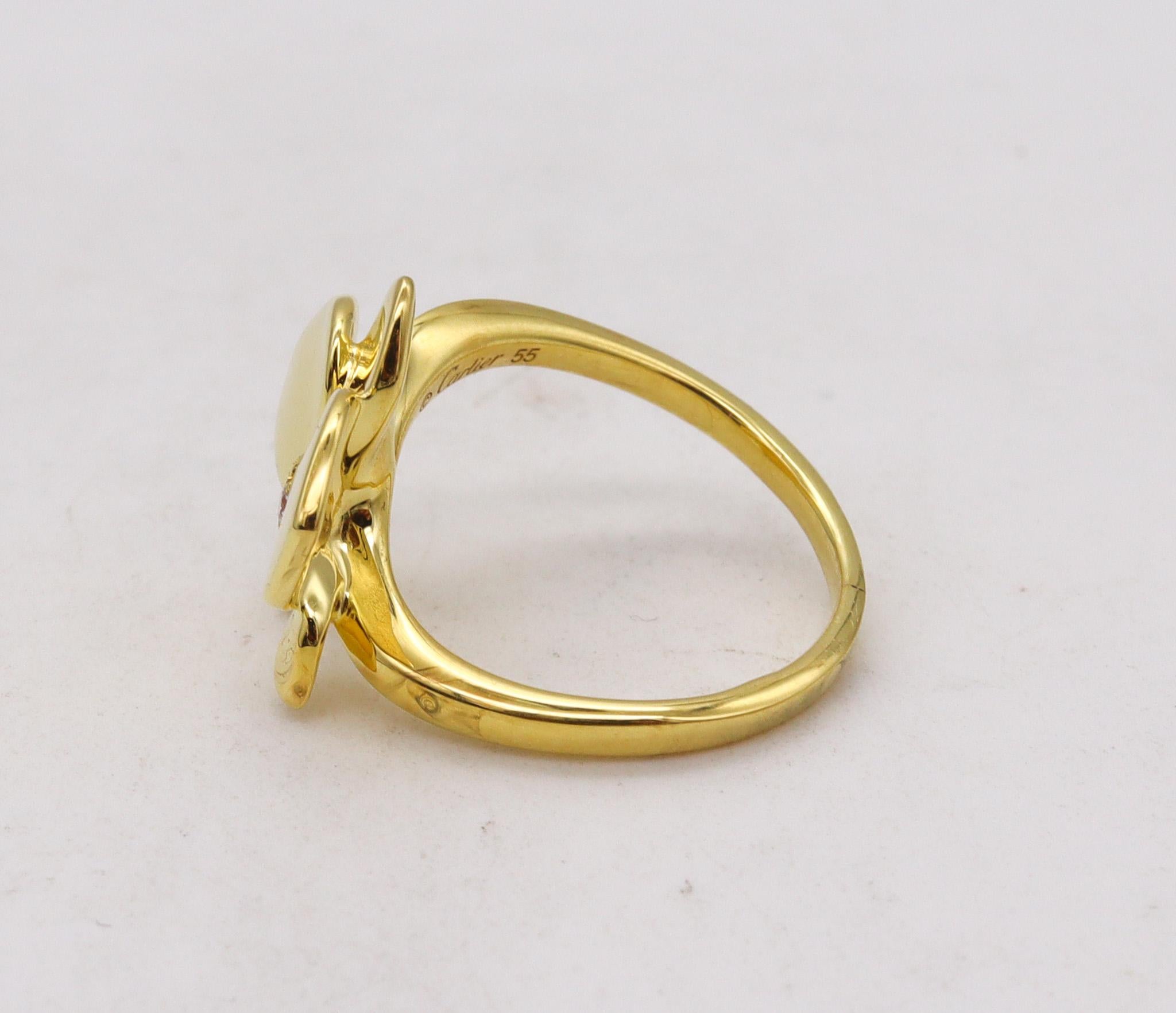 heavy gold ring design for female without stone