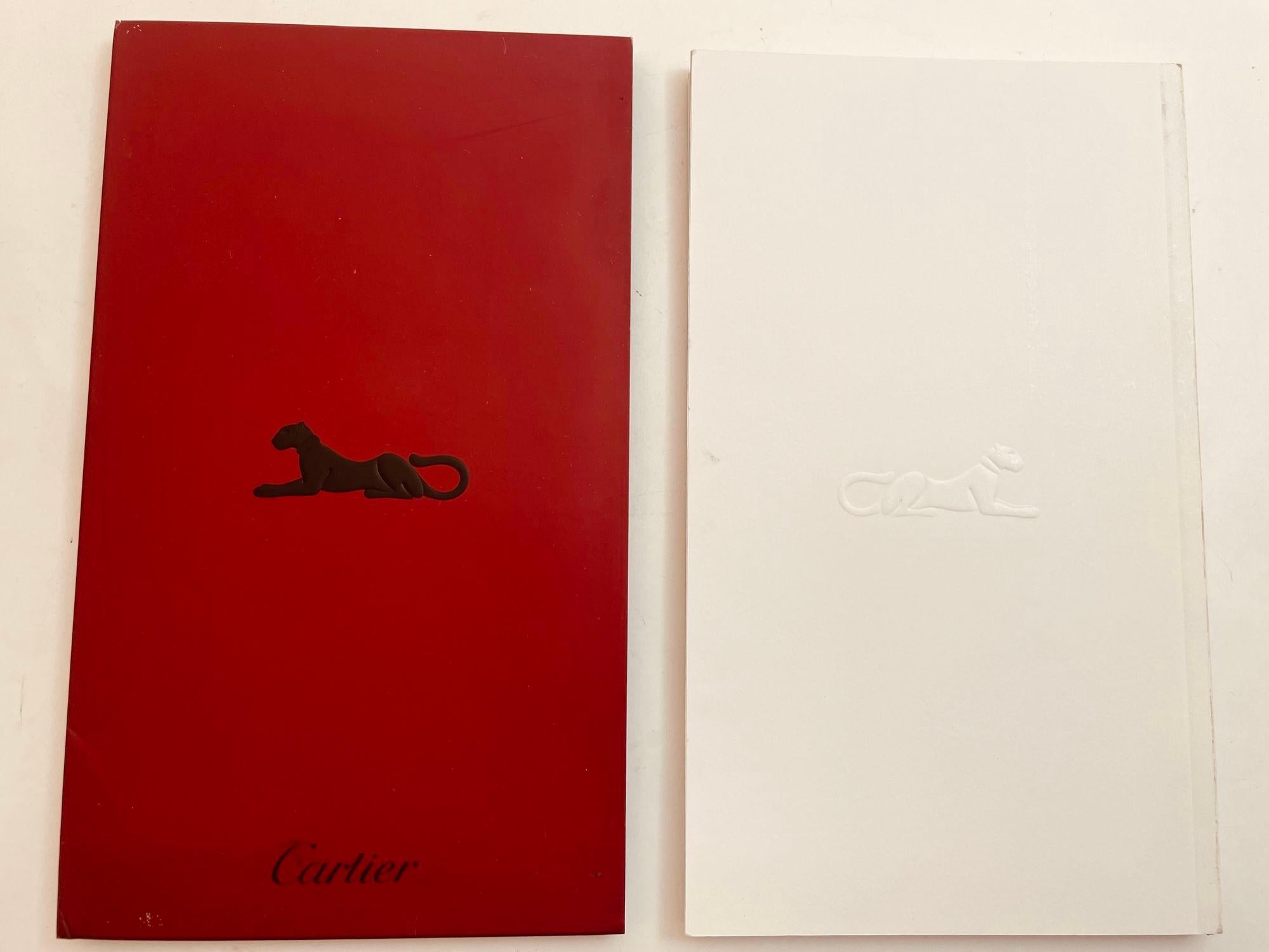 20th Century CARTIER Paris Catalogue Collection Horlogerie Gold Love Trinity Books For Sale