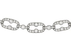 Cartier Paris diamond bracelet/necklace, French, 1912.