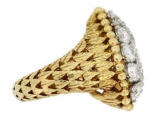 Cartier diamond dress ring, French, 1963