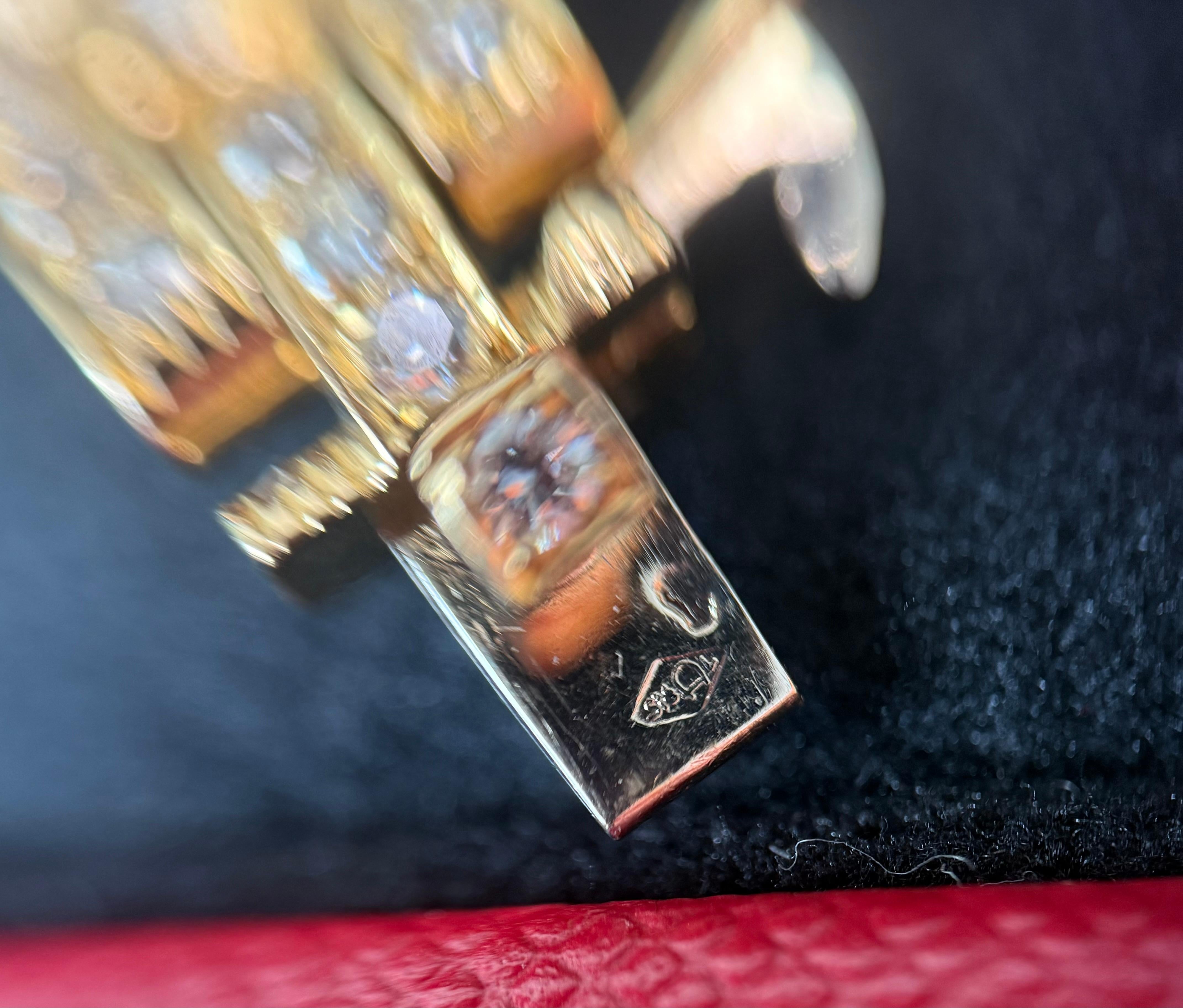 Bracelet panthère à diamants de Cartier Paris en vente 5