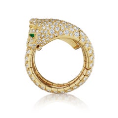 Cartier Paris Diamond "Panthère Lakarda" Ring