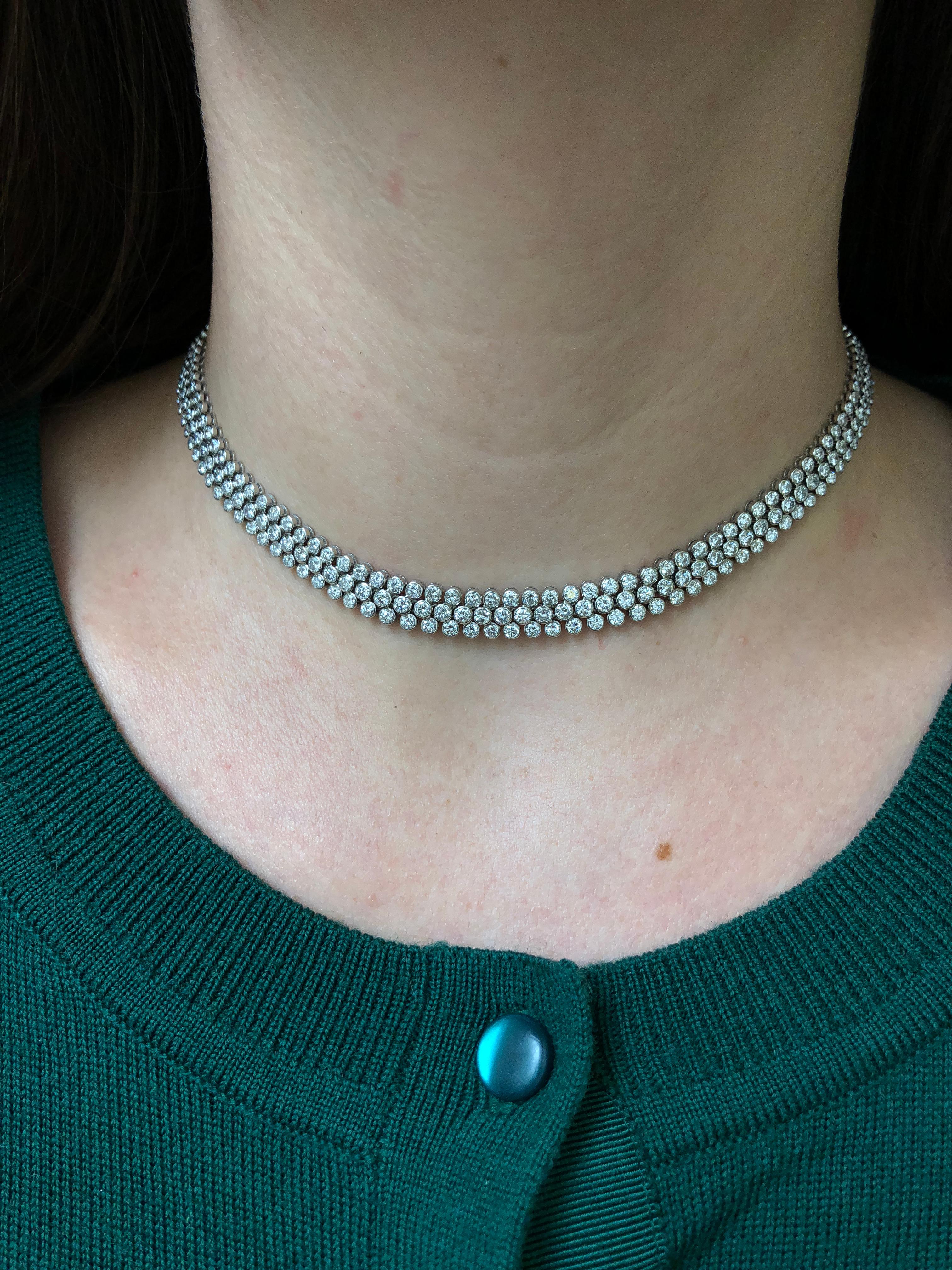 platnium necklace