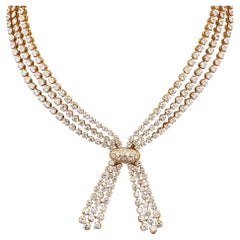 Cartier Paris Diamond Tassel Necklace
