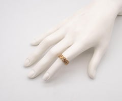 Cartier Paris Eternity Hearts Band in 18kt Yellow Gold 1.35 Cts in VVS Diamonds