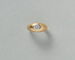 Cartier Paris Flush Set Diamond Ring