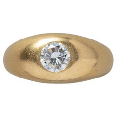 Cartier Paris Flush Set Diamond Ring