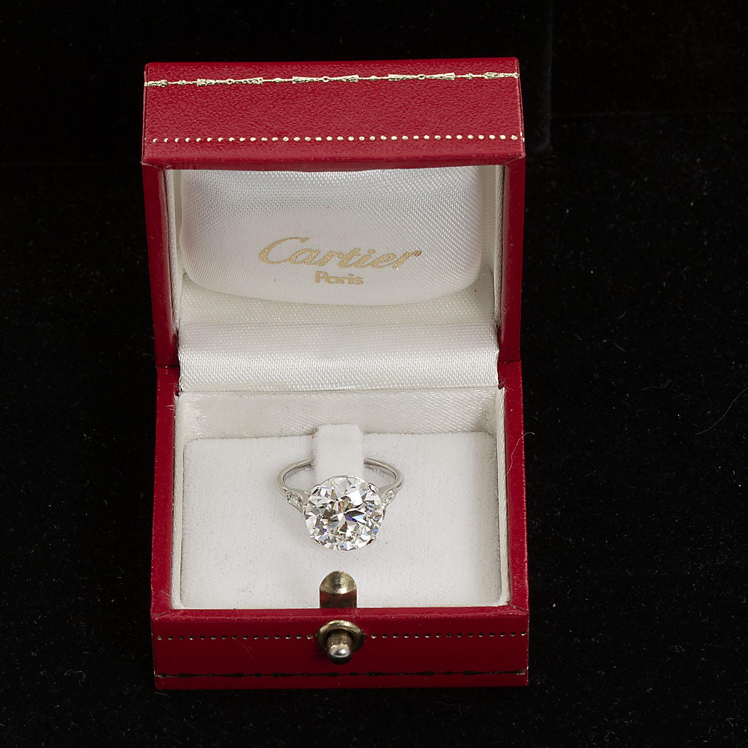 4 carat cartier ring price