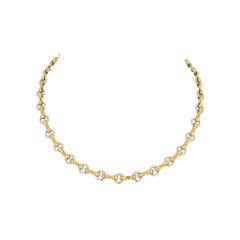 Collier à maillons équestres en or de 20 1/2" de Cartier Paris Georges L'Enfant