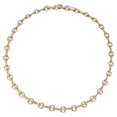 Collier à maillons équestres en or de 20 1/2" de Cartier Paris Georges L'Enfant