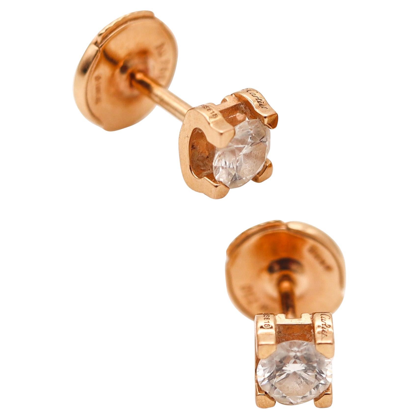 How much is a pair of 1-carat diamond earrings?