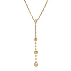 Cartier, Paris Gold and Diamond Nouvelle Vague Draperie Ball Chain Necklace