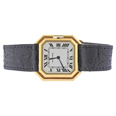 Cartier Paris Gold Automatic Watch