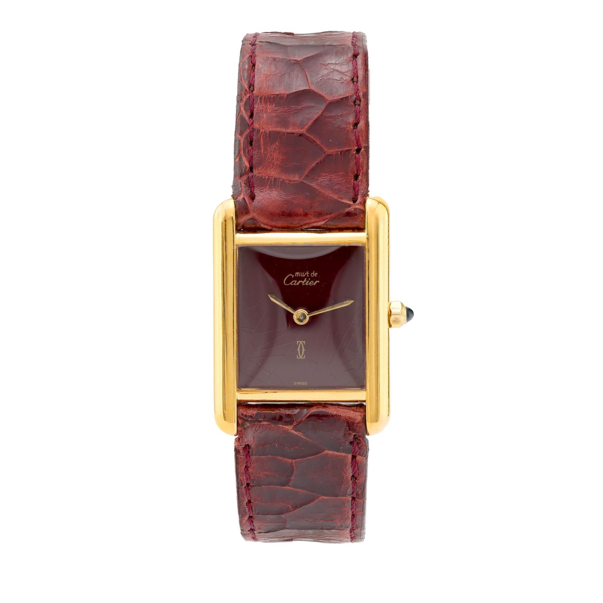 What is special about Cartier Tank watch?