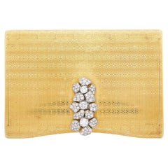 Poudrier Cartier Paris en or, platine et diamants, France, vers 1970