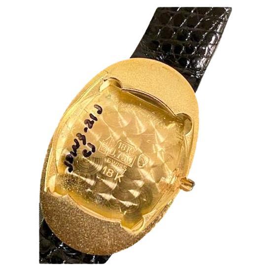 Cartier Paris Ladies 18Kt. Yellow Gold Baignoire (Bathtub) with Original Dial 8