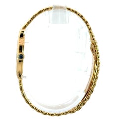 Cartier Paris Ladies Yellow Gold Tortue Mechanical Wristwatch