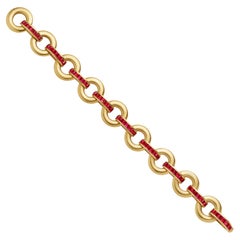 Gold Link Bracelets