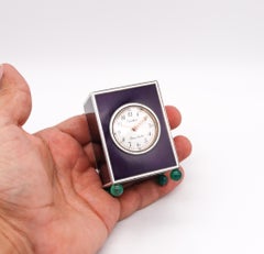 Cartier Montre de bureau Belle Époque en or 18 carats et platine, Paris, 1905