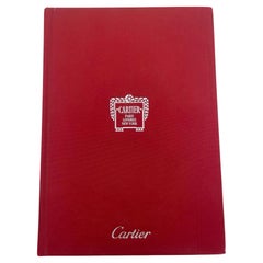 Cartier Paris Londres New York Red Jewelry Book Copertina rigida Libro piccolo