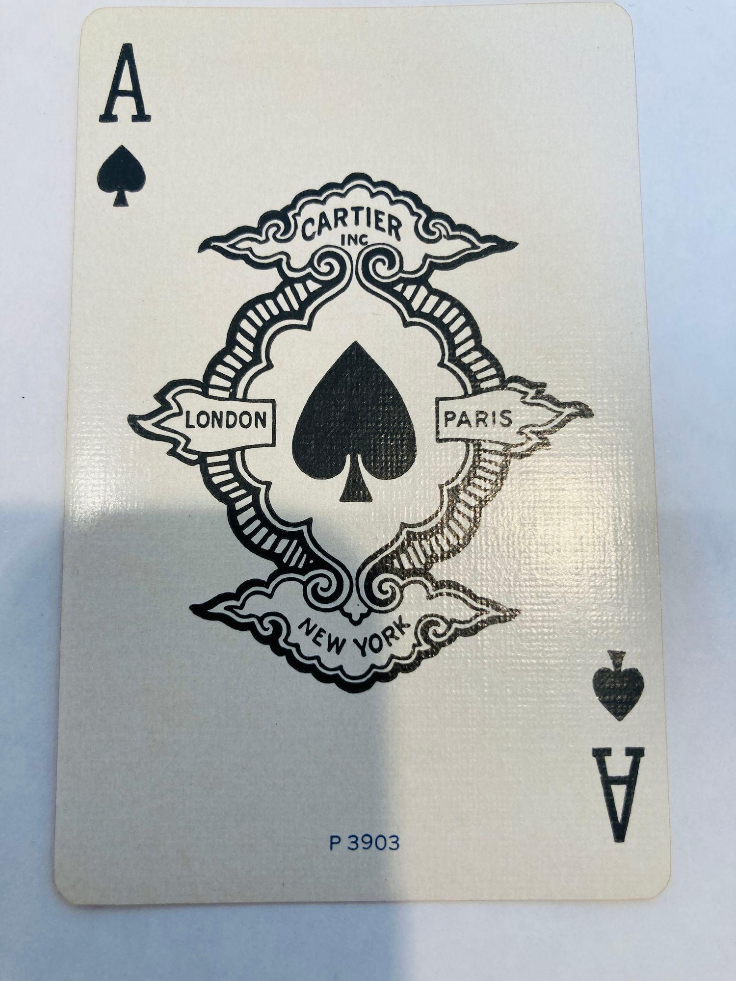 Cartier Paris Maharajahs Collection Bridge Playings Cards in Original Box 1970 5