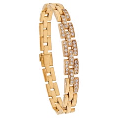 Cartier Paris Maillon Panthere Bracelet in 18kt Gold with 1.64ctw in Diamonds