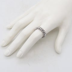 Cartier Paris Modern Kinetic Clash de Cartier Ring In Solid 18Kt White Gold
