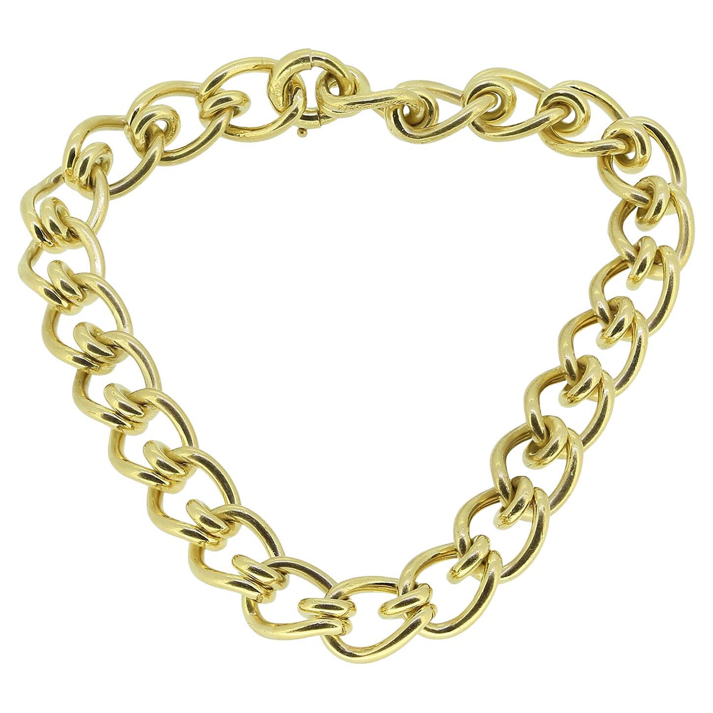 Cartier Paris Mousetrap Link Chain Bracelet en venta