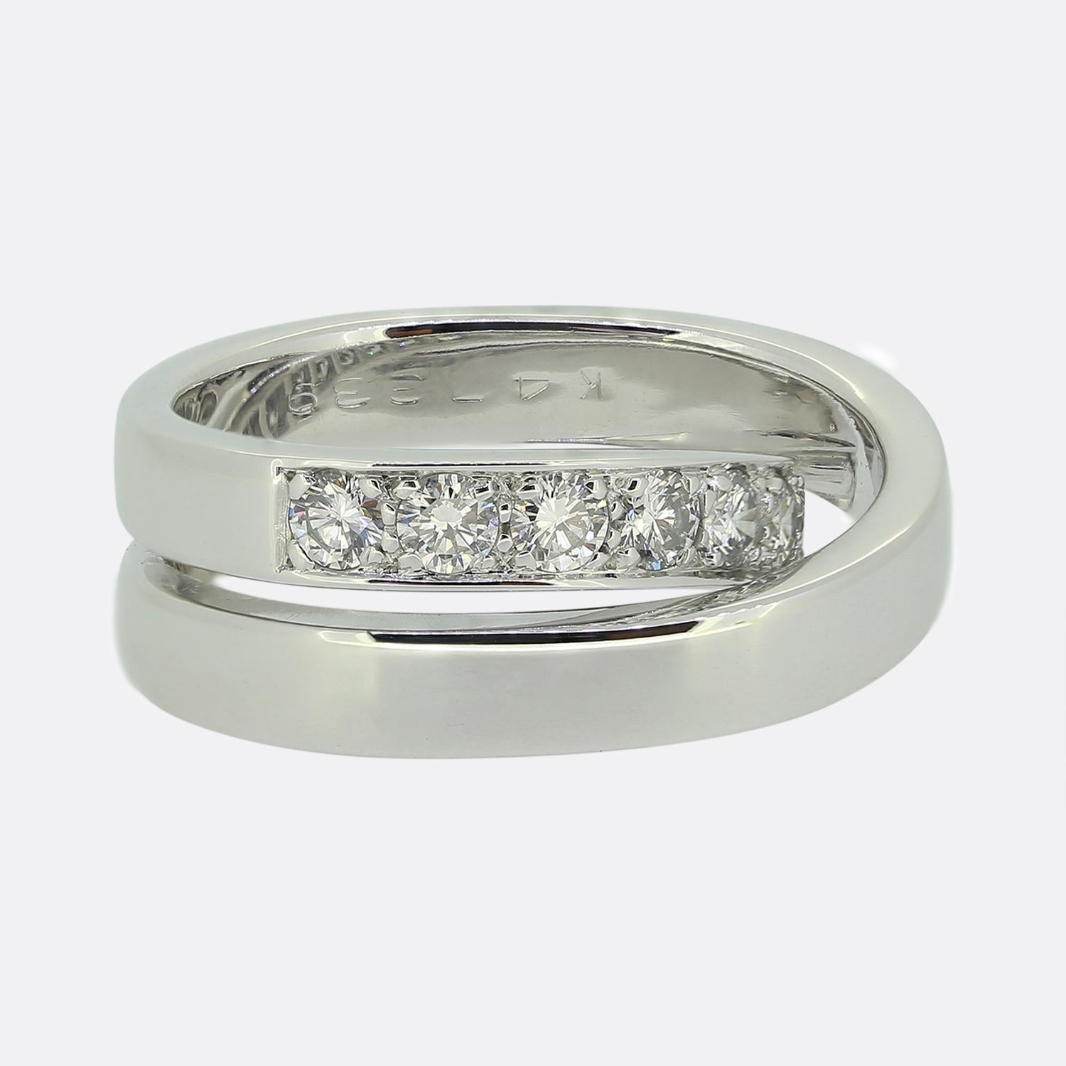 Cartier Paris Nouvelle Anello di diamanti misura J (49) In condizioni buone in vendita a London, GB