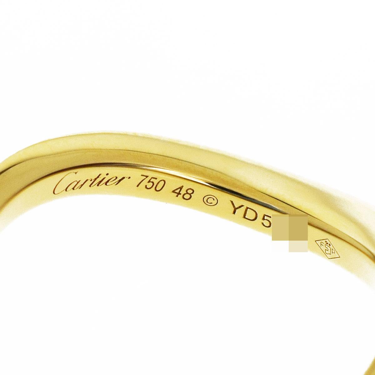 Cartier Paris Nouvelle Vague Diamond 18 Karat Yellow Gold Ring 1