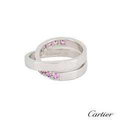 Cartier Paris Nouvelle Vague Pink Sapphire Ring