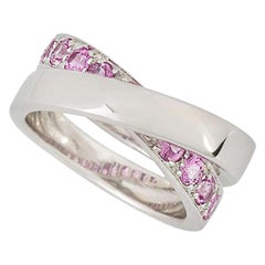 Cartier Paris, bague Nouvelle Vague en saphir rose