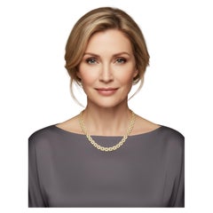 Cartier Paris Panthere Diamond Necklace Yellow Gold