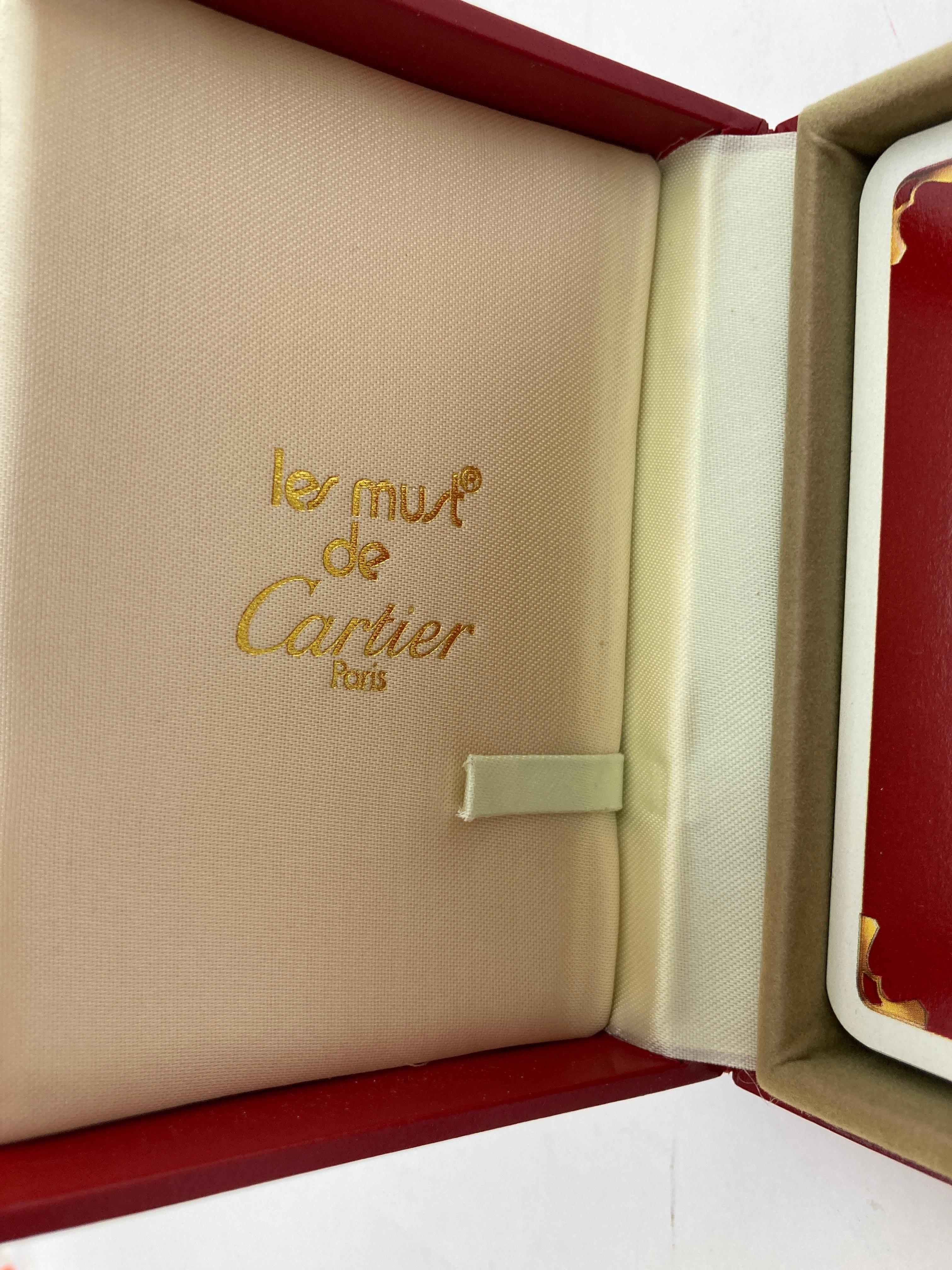 Cartier Paris Poker or Bridge Cards in Red Original Box Vintage 1970 For Sale 5