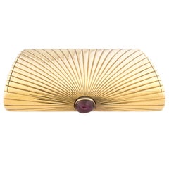 Cartier Paris Ruby 18 Karat Gold Box
