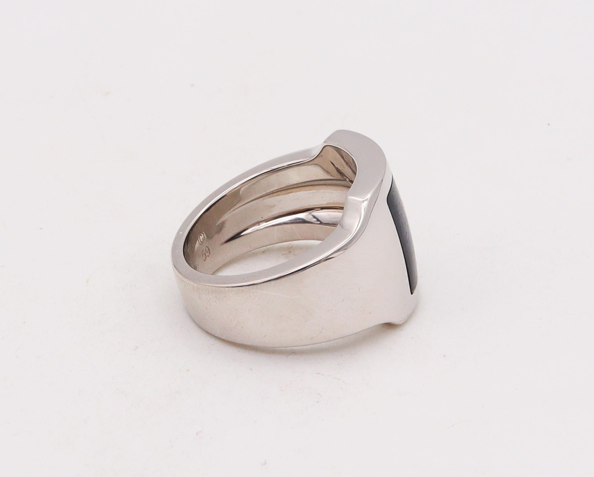 cartier 750 ring 52833a white gold
