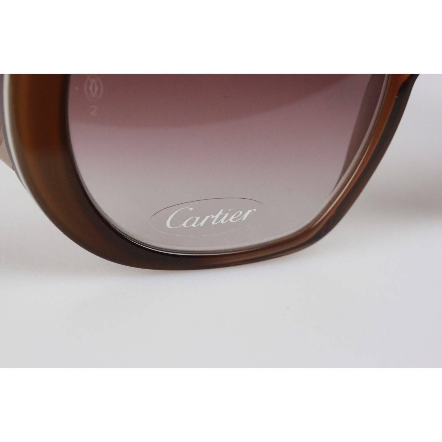Cartier Paris JANIS T8200794 Beige 54-18 140 Sunglasses   2