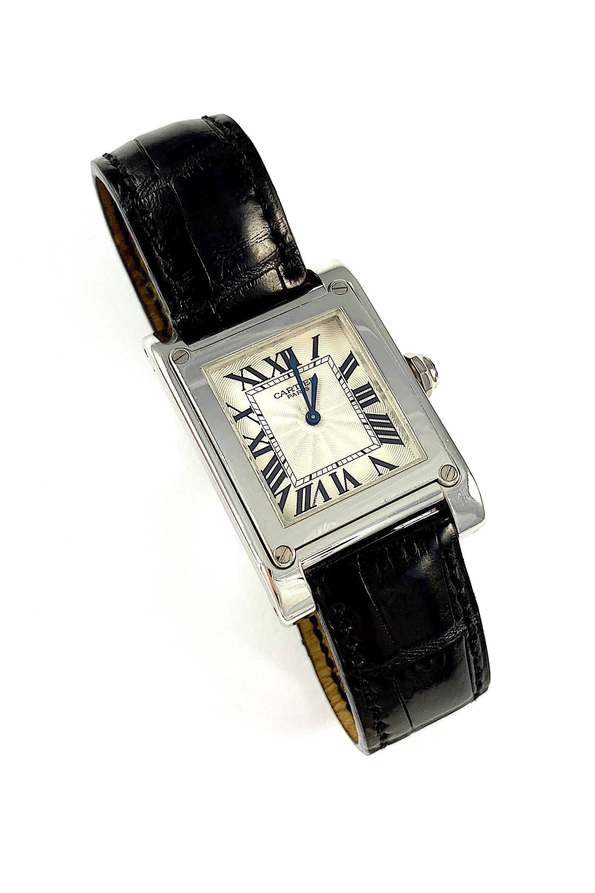 cartier tank a vis