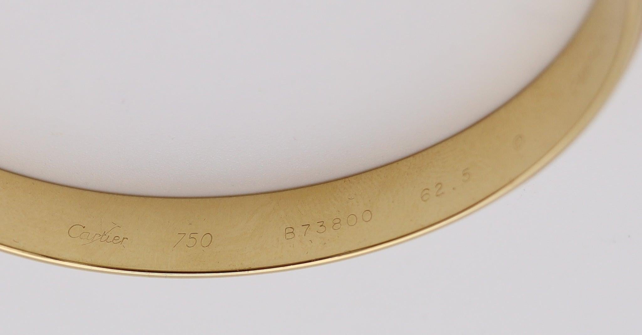 Donna Cartier Paris Trinity Cinétique Bracciale in oro 18Kt a tre colori in vendita
