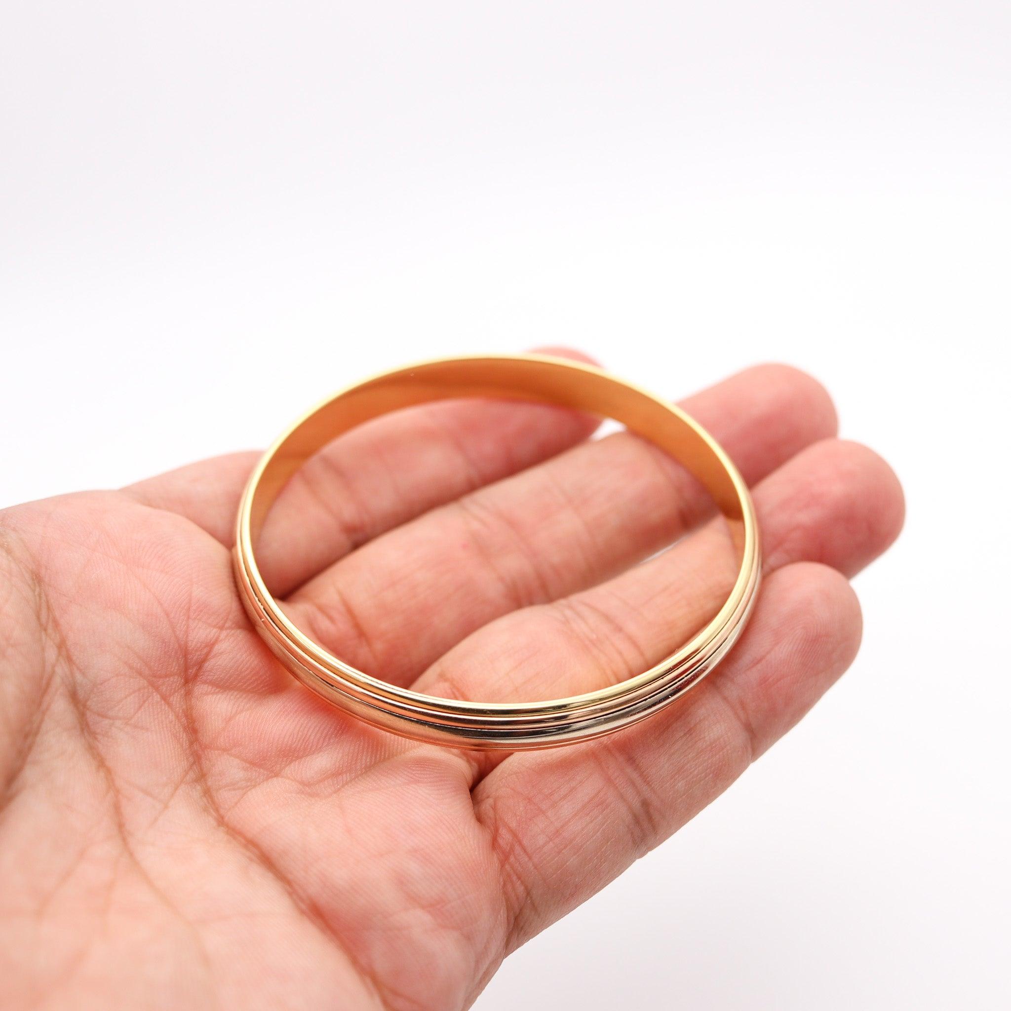 Cartier Paris Trinity Cinétique Bracciale in oro 18Kt a tre colori in vendita 1
