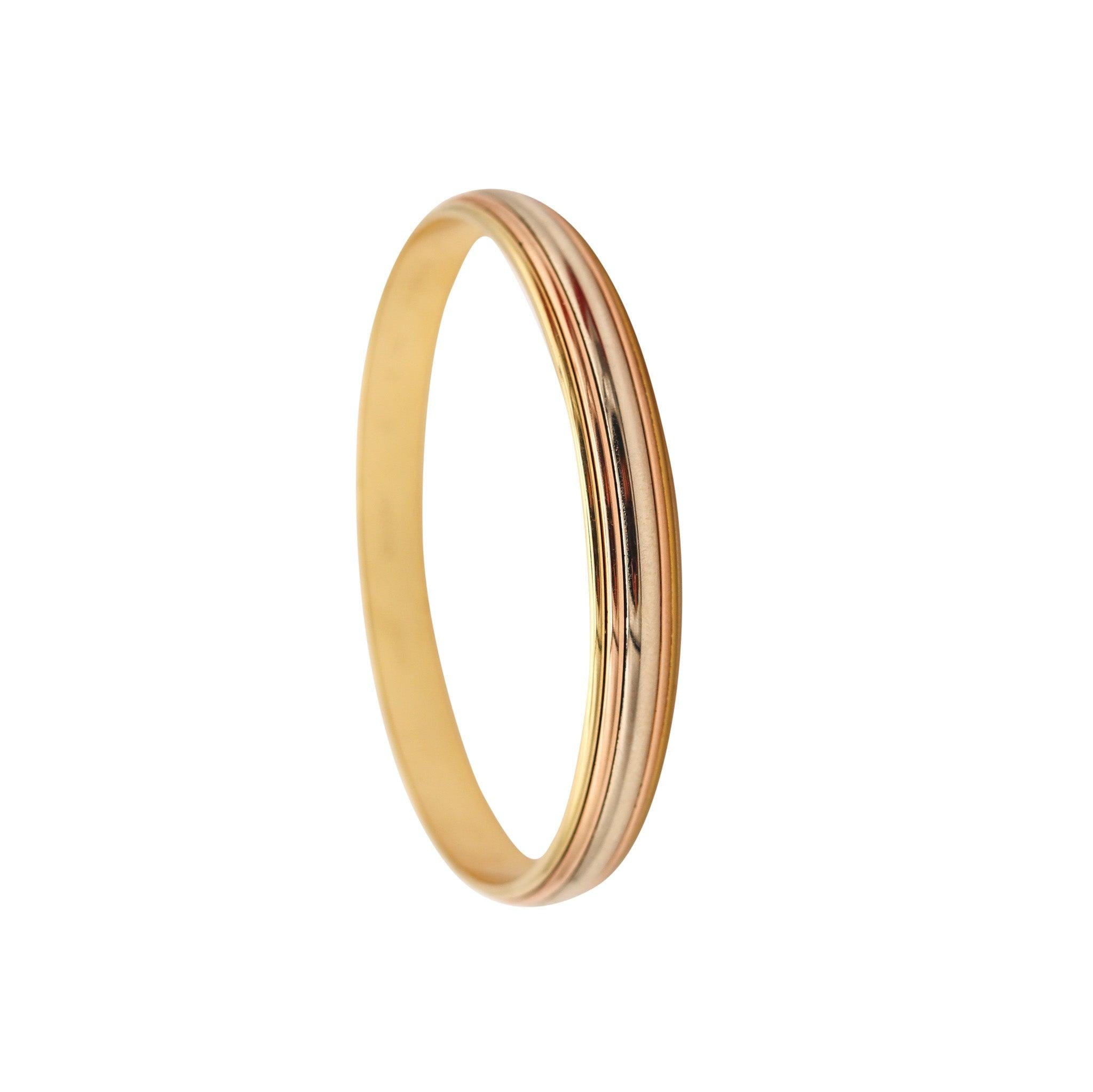 Cartier Paris Trinity Cinétique Bracciale in oro 18Kt a tre colori in vendita 3