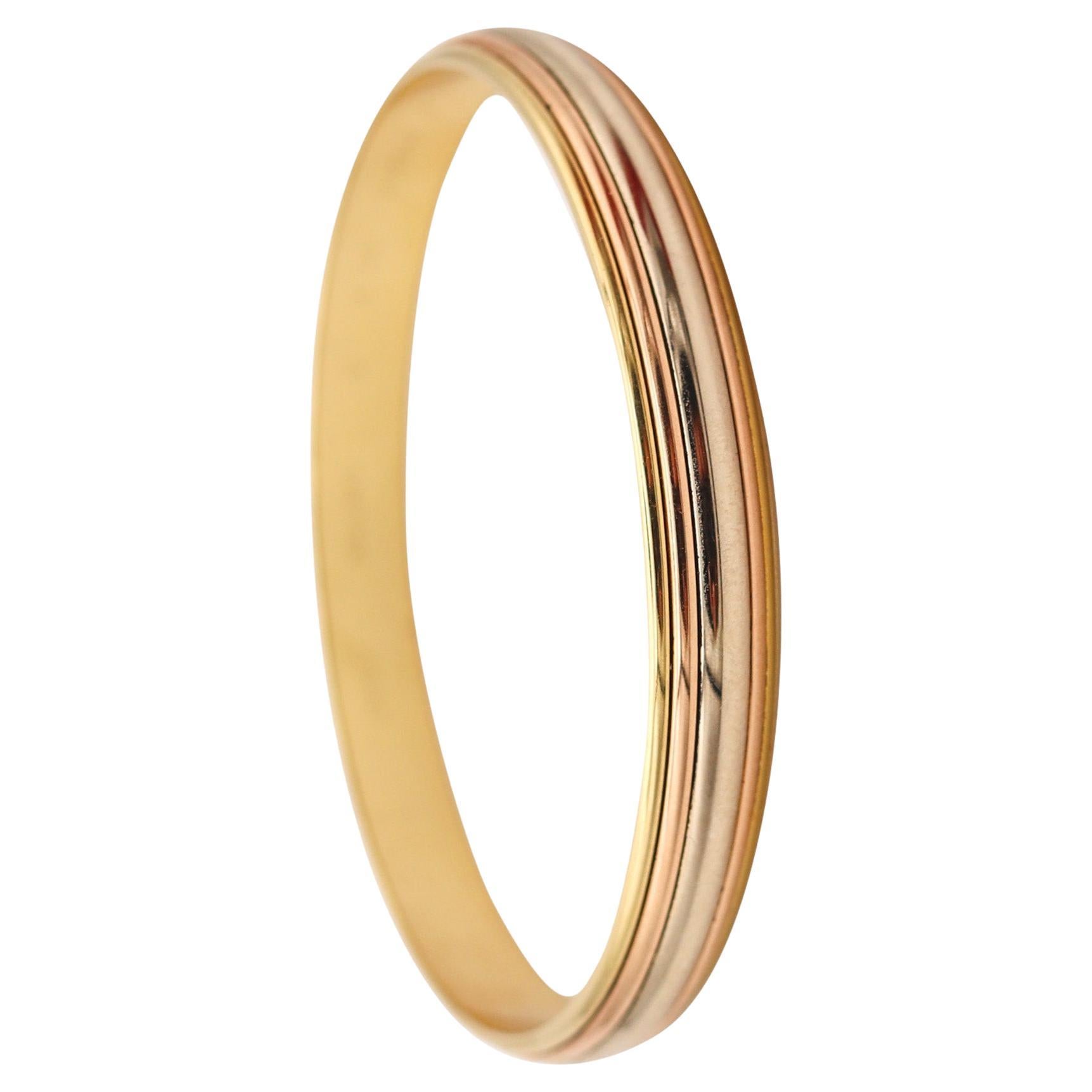 CARTIER Paris Trinity Cinétique Armspange in drei Farben aus 18Kt Gold