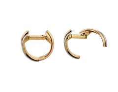 Cartier Paris Trinity Cufflinks in Gold, Rose Gold, and White Gold