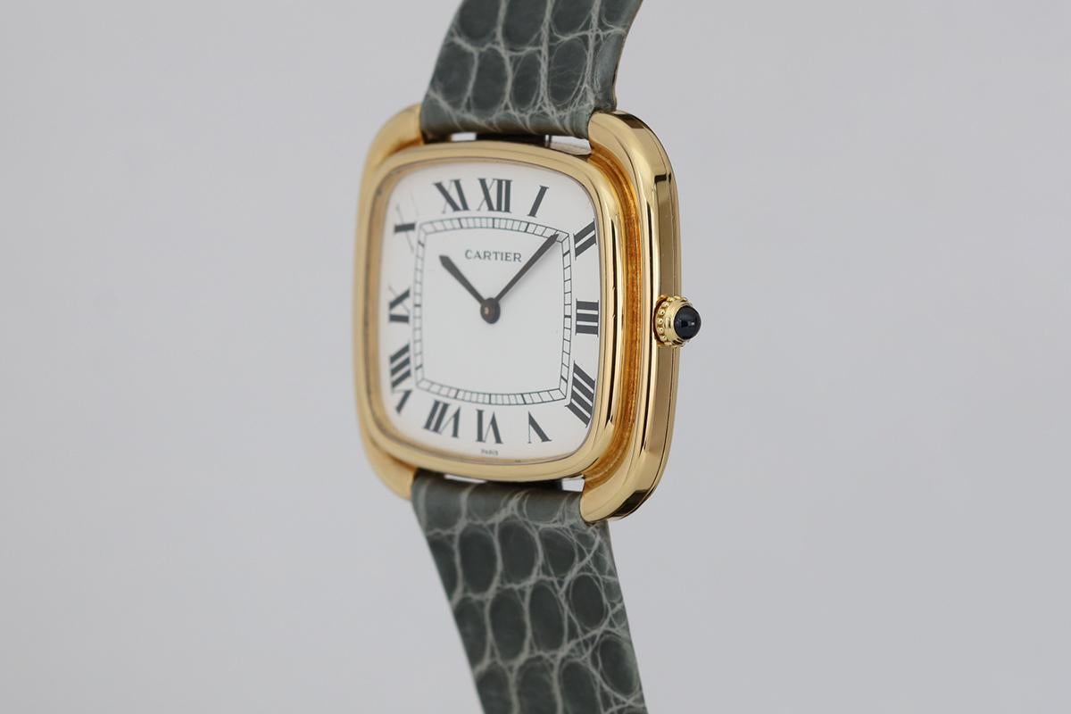 Cartier Paris 'TV Screen' in 18 Karat Gelbgold:: um 1970 im Zustand „Gut“ in Miami Beach, FL