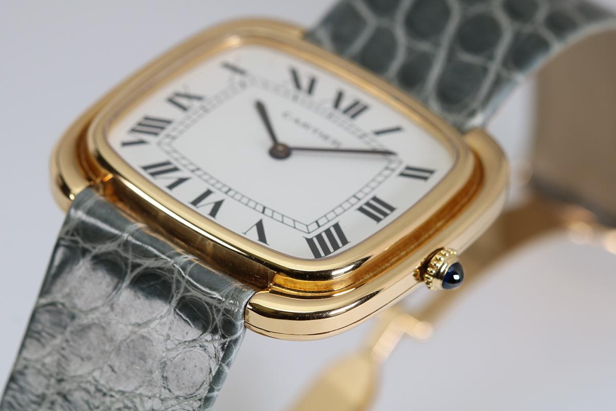 Cartier Paris 'TV Screen' in 18 Karat Gelbgold:: um 1970 4