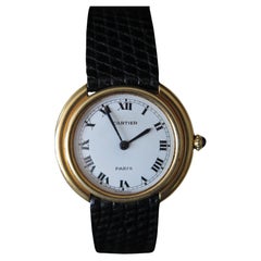 Cartier Paris Vendome Grande Automático Original Hebilla desplegable Ca' 1970's